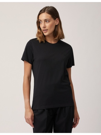 harmont & blaine γυναικείο t-shirt regular fit σε μαύρο σε προσφορά