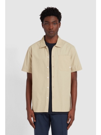 farah ανδρικό πουκάμισο κοντομάνικο relaxed fit από