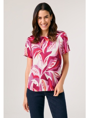 gerry weber γυναικείο t-shirt slim fit με αφηρημένο σχέδιο σε προσφορά