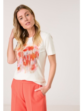 gerry weber γυναικείο t-shirt slim fit με αφηρημένο σχέδιο σε προσφορά