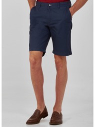 βαμβακερή βερμούδα slim fit