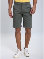 b.s bags ανδρική chinos βερμούδα βαμβακερή modern fit