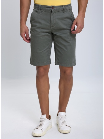 b.s bags ανδρική chinos βερμούδα βαμβακερή modern fit σε προσφορά