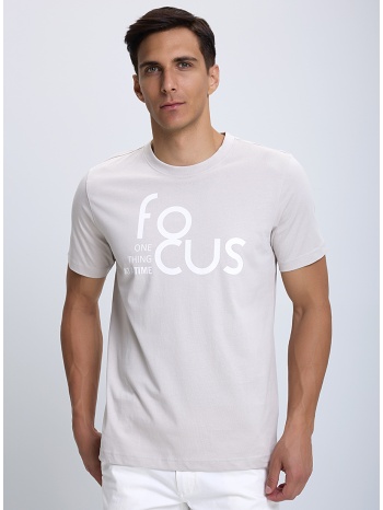 βαμβακερό t-shirt με στάμπα σε προσφορά