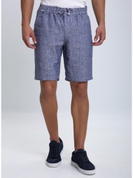 λινή βερμούδα με κορδόνι