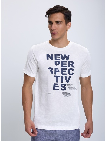 τ-shirt με στάμπα modern fit σε προσφορά