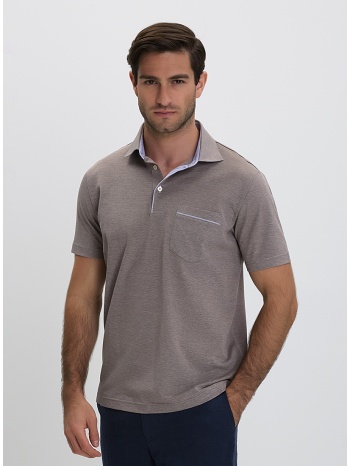 ανδρική μπλούζα πόλο με τσέπη