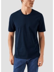 eton ανδρικό t-shirt regular fit με στρογγυλή λαιμόκοψη βαμβακερό