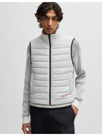 hugo ανδρικό αμάνικο μπουφάν brentino2431 regular fit