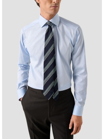 eton ανδρικό πουκάμισο slim fit βαμβακερό με εσωτερική
