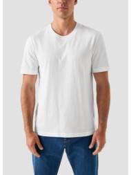 eton ανδρικό t-shirt regular fit με στρογγυλή λαιμόκοψη βαμβακερό