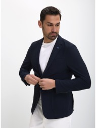 r2 amsterdam ανδρικό travel jacket με stretch ύφασμα και άνετη εφαρμογή