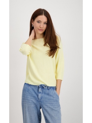 monari γυναικείο πουλόβερ regular fit από 100% βισκόζη με σε προσφορά