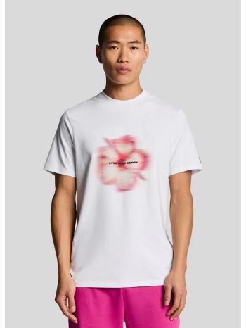 lyle & scott ανδρικό t-shirt regular fit βαμβακερό με