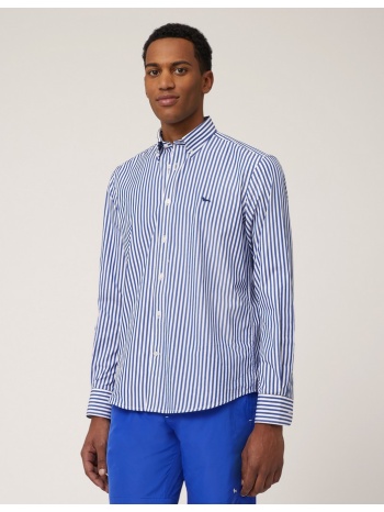 harmont & blaine ανδρικό βαμβακερό πουκάμισο με ρίγες