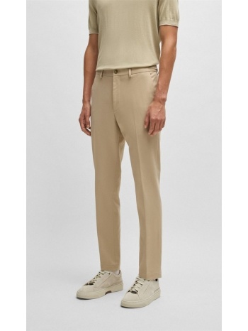 boss ανδρικό παντελόνι slim fit από βαμβάκι και κασμίρι σε προσφορά
