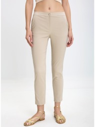γυναικείο παντελόνι με ίσιο τελείωμα και μήκος 7/8 slim fit