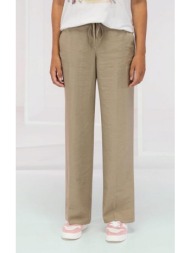 bianca γυναικείο παντελόνι regular fit ταμπά