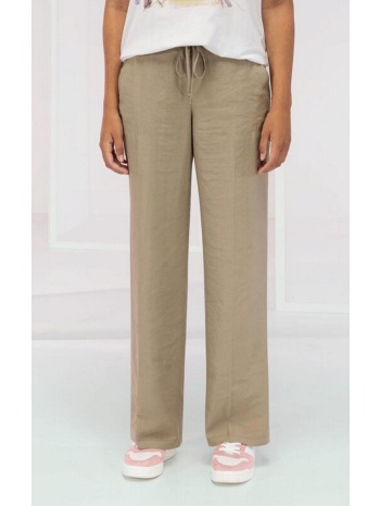 bianca γυναικείο παντελόνι regular fit ταμπά σε προσφορά