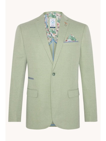 a fish named fred ανδρικό σακάκι blazer pique regular fit