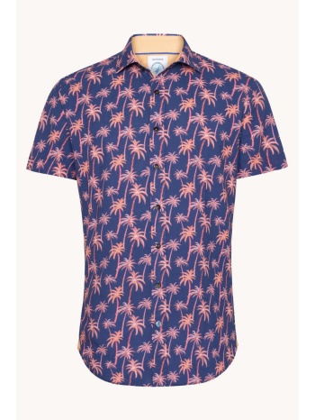a fish named fred ανδρικό πουκάμισο κοντομάνικο palm trees