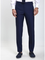 hd x vardas ανδρικό παντελόνι με πλαϊνούς ρυθμιστές regular fit σε μπλε