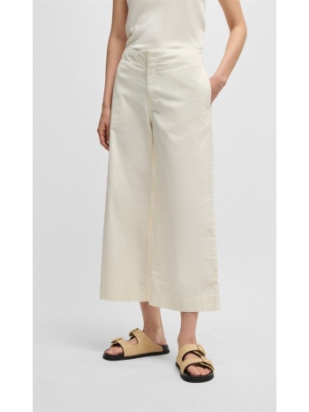 boss γυναικείο παντελόνι culottes regular fit από ελαστικό σε προσφορά