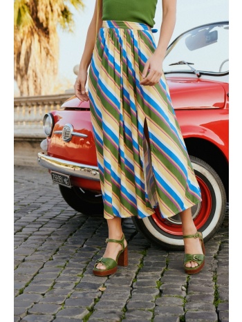 petite mendigote γυναικεία midi φούστα με χρωματιστές ρίγες σε προσφορά