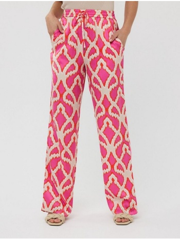 esqualo γυναικείο παντελόνι regular fit με σχέδιο disco σε προσφορά