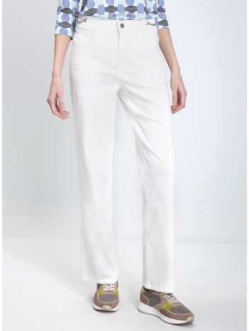 gerry weber γυναικείο παντελόνι regular fit βαμβακερό με σε προσφορά