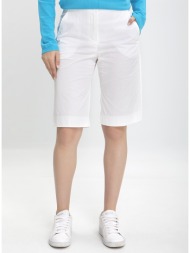 βερμούδα ψηλόμεση σε λευκό