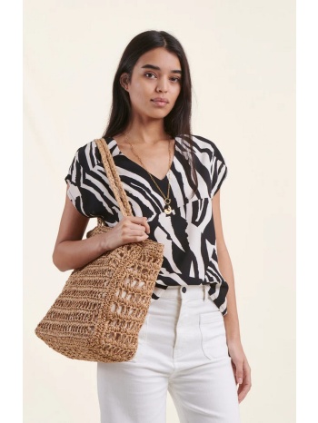 la fee maraboutee μπλούζα printed σε ασπρόμαυρο σε προσφορά