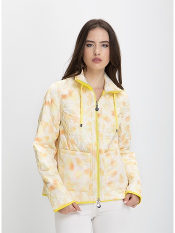 double face μπουφάν καπιτονέ σε κίτρινο σε προσφορά