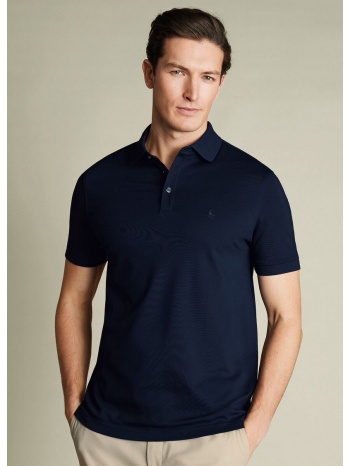 charles tyrwhitt ανδρικό polo με stretch πικ regular fit σε σε προσφορά