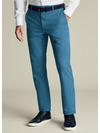 charles tyrwhitt ανδρικό παντελόνι chinos βαμβακερό με σε προσφορά