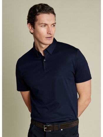 charles tyrwhitt ανδρικό polo βαμβακερό jersey regular fit σε προσφορά