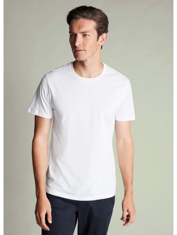 charles tyrwhitt ανδρικά t-shirt 2pack βαμβακερά crew neck σε προσφορά