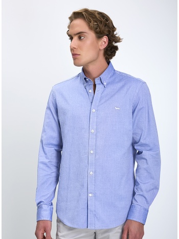 harmont & blaine ανδρικό πουκάμισο regular fit βαμβακερό