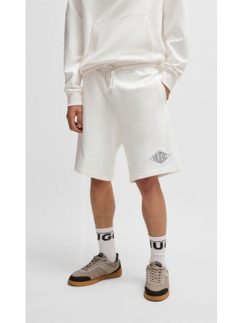 hugo ανδρική βερμούδα από βαμβακερό terry ύφασμα με σε προσφορά