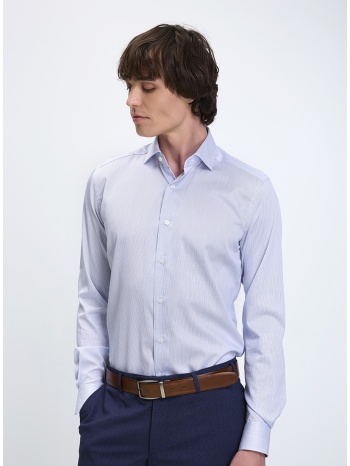 xacus ανδρικό πουκάμισο βαμβακερό small cutaway γιακάς σε