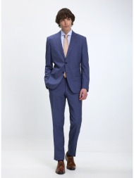 kaiser hoff ανδρικό κοστούμι modern fit σε μπλε