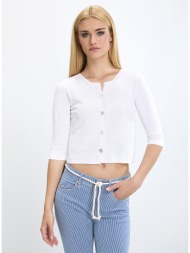 γυναικεία μπλούζα με 3/4 μανίκια και διακοσμητικά κουμπιά