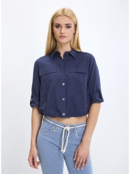 gerry weber γυναικείο πουκάμισο regular fit με τσέπες και κουμπιά