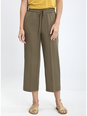 γυναικείο παντελόνι με λάστιχο και κορδόνι relaxed fit σε σε προσφορά