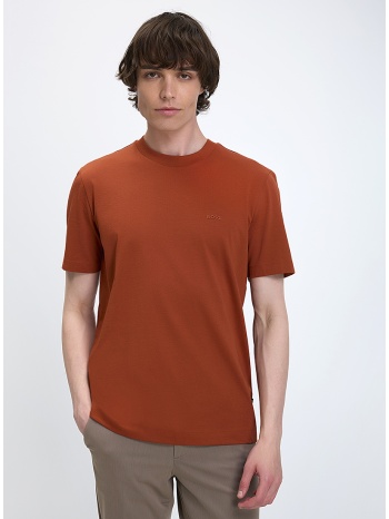 boss ανδρικό t-shirt thompson 01 regular fit από βαμβακερό