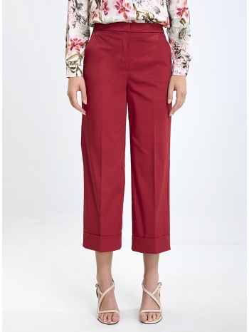 ariela montero γυναικείο παντελόνι straight fit βαμβακερό σε προσφορά