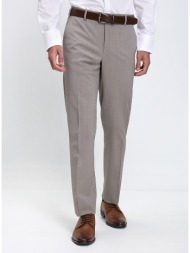 hd x vardas ανδρικό παντελόνι regular fit μπεζ