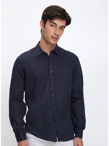 vardas ανδρικό πουκάμισο regular fit λινό σε προσφορά