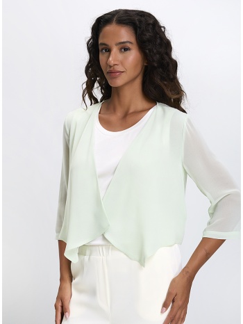 γυναικείο κοντό ζακετάκι με 3/4 μανίκι regular fit σε προσφορά