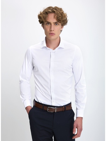 markup ανδρικό πουκάμισο μακρυμάνικο με κλασικό γιακά σε προσφορά